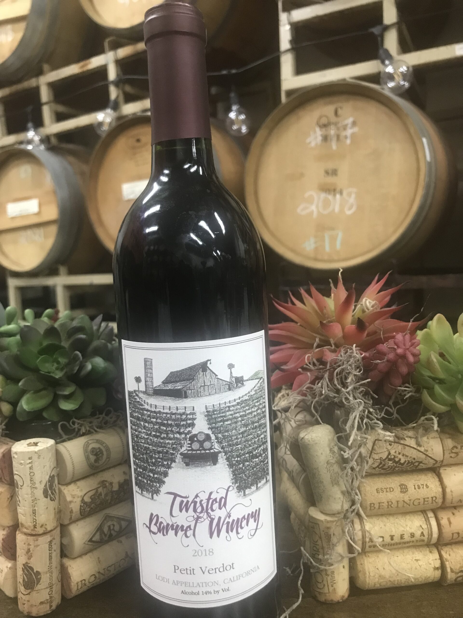 Red Wines | Twisted Winery Barrel