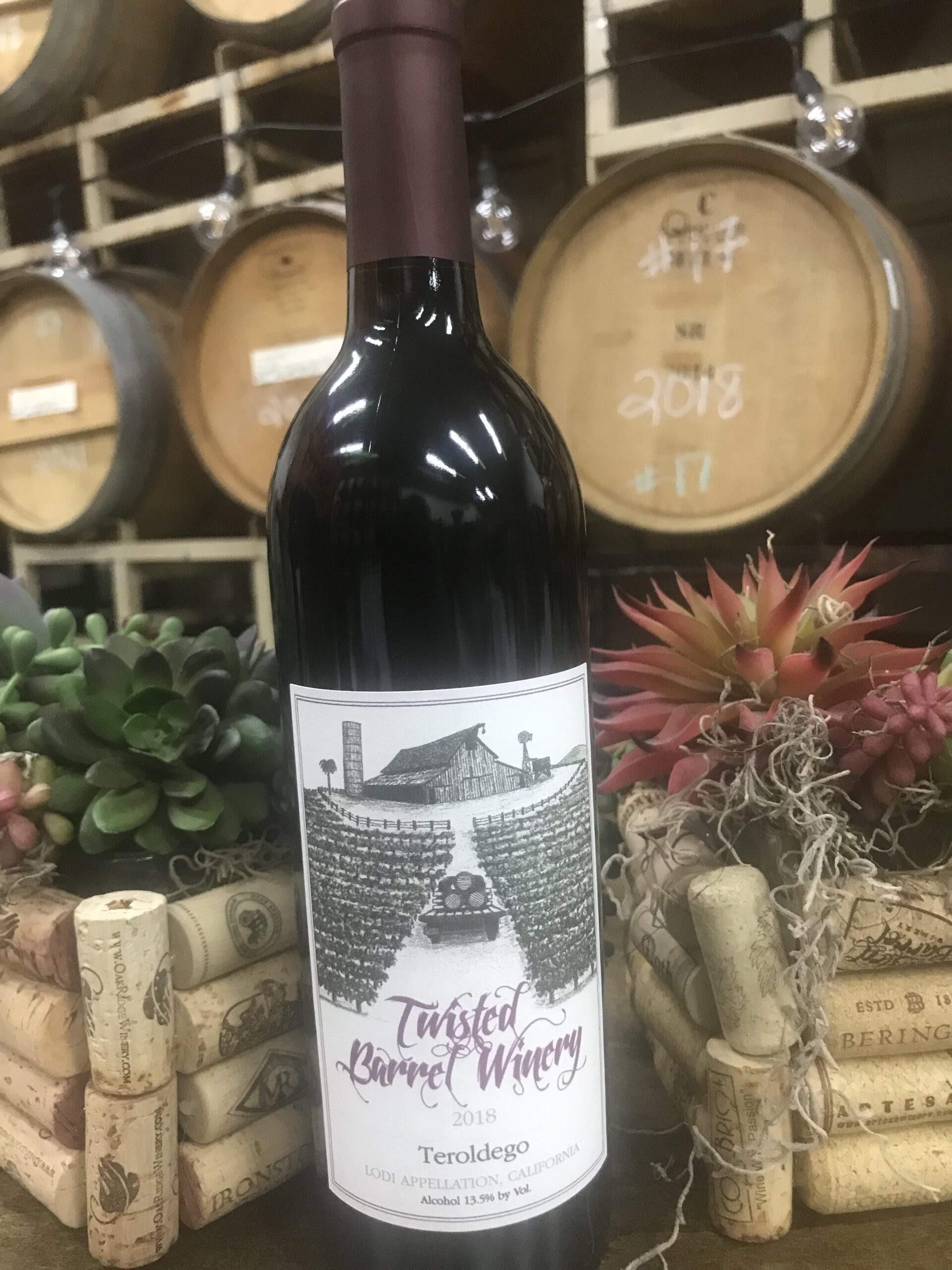 Winery Barrel Twisted | Red Wines